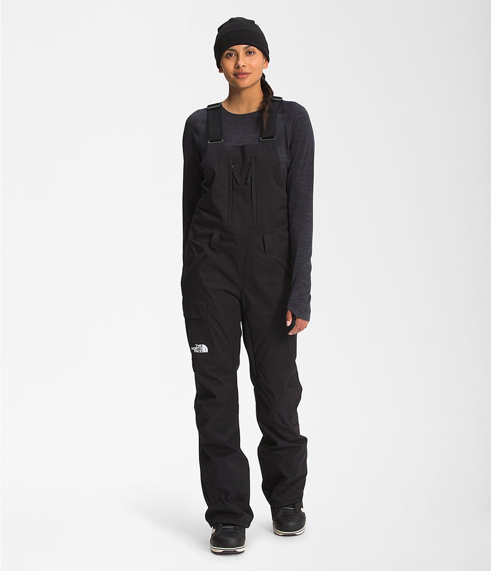 The North Face Freedom Bib Hosen Damen - Schwarz CH-720BWUB